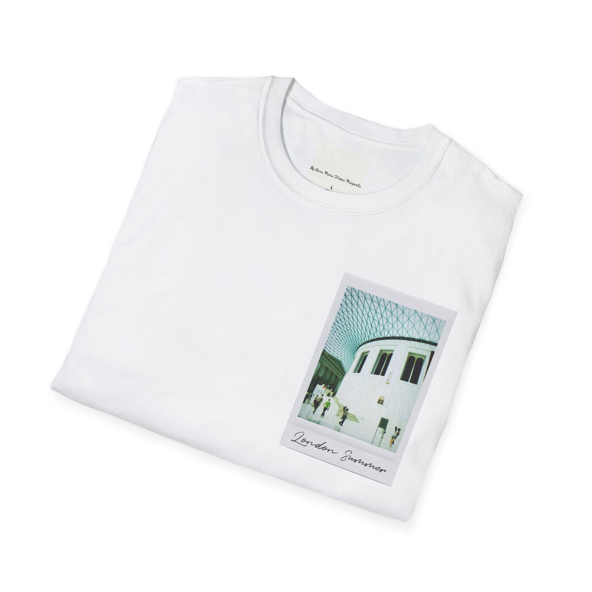 London Museums Summer White/Natural/Navy T-Shirt