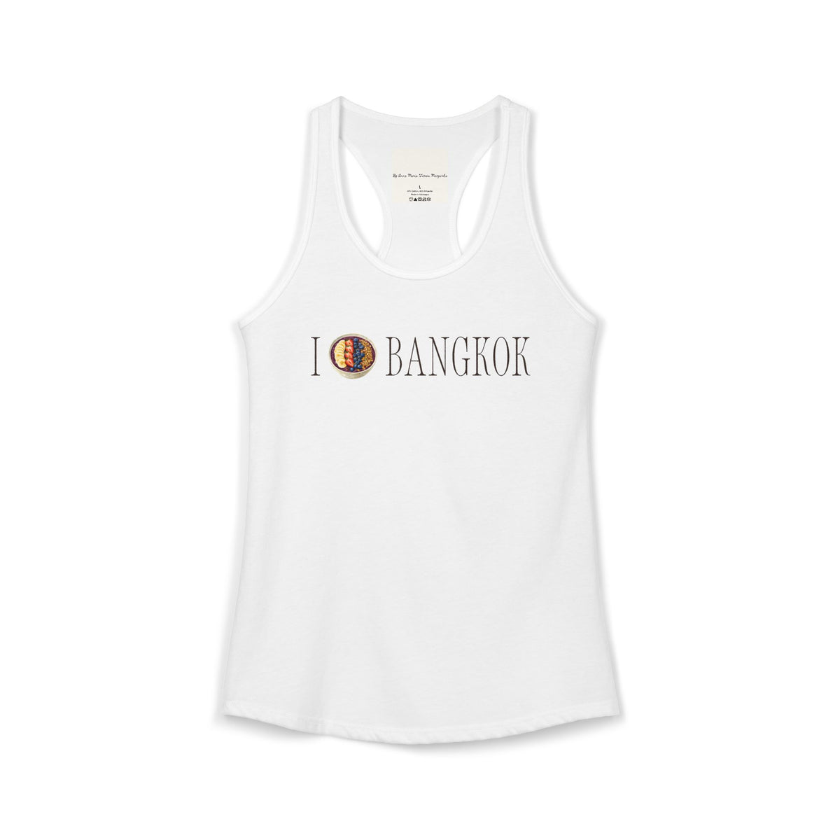 Bangkok Acai Bowl White Tank Top