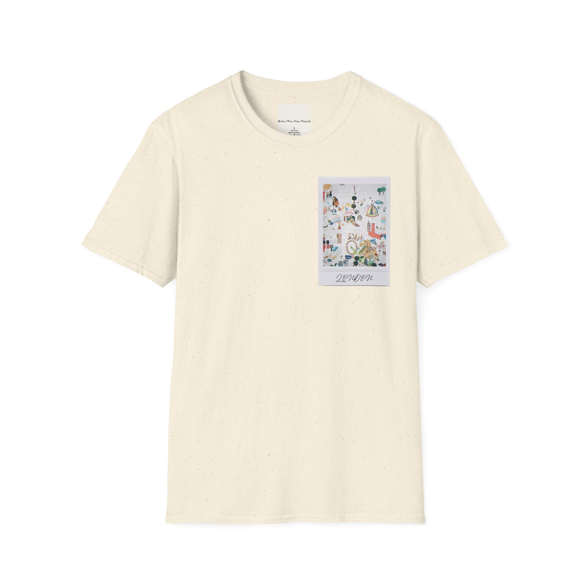 London Summer White/Natural/Navy T-Shirt
