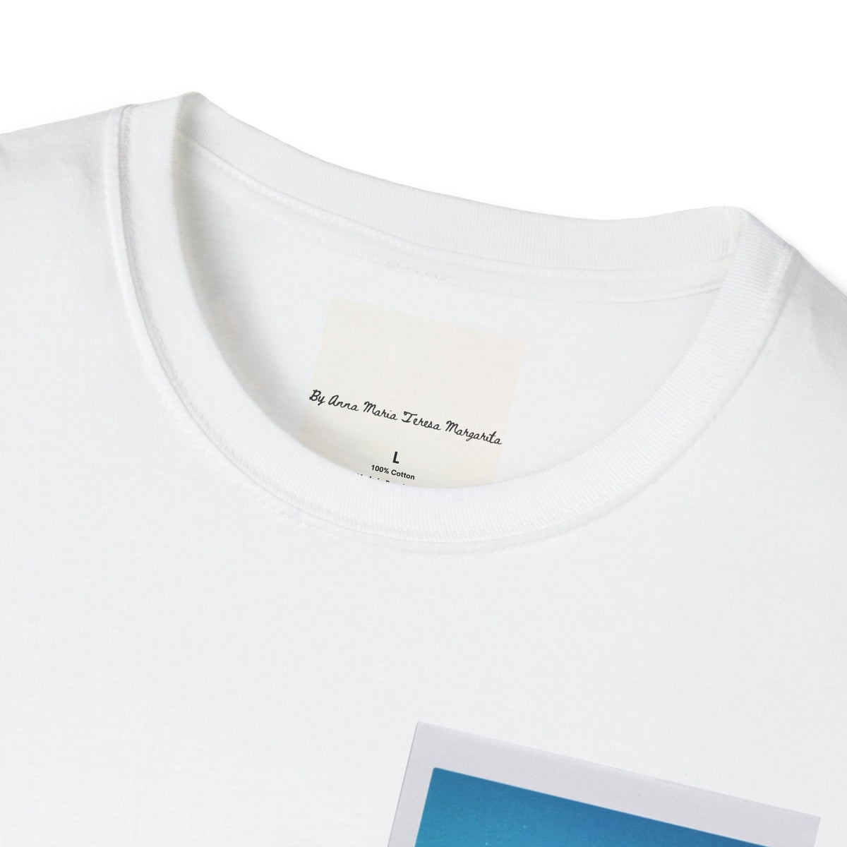 Barcelona Summer White/Natural/Navy T-Shirt