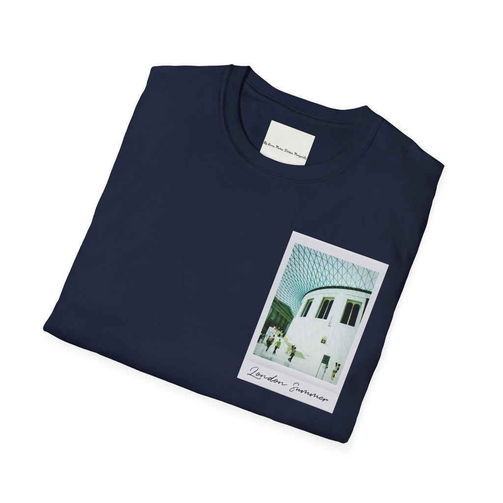 London Museums Summer White/Natural/Navy T-Shirt