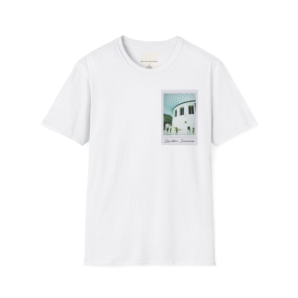 London Museums Summer White/Natural/Navy T-Shirt