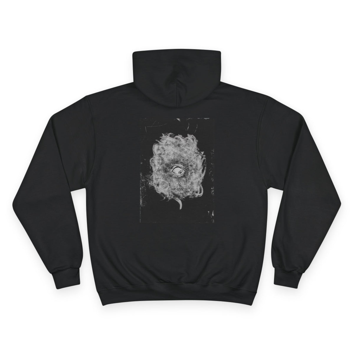 Cosmic Spirit White/Black Champion Logo Hoodie