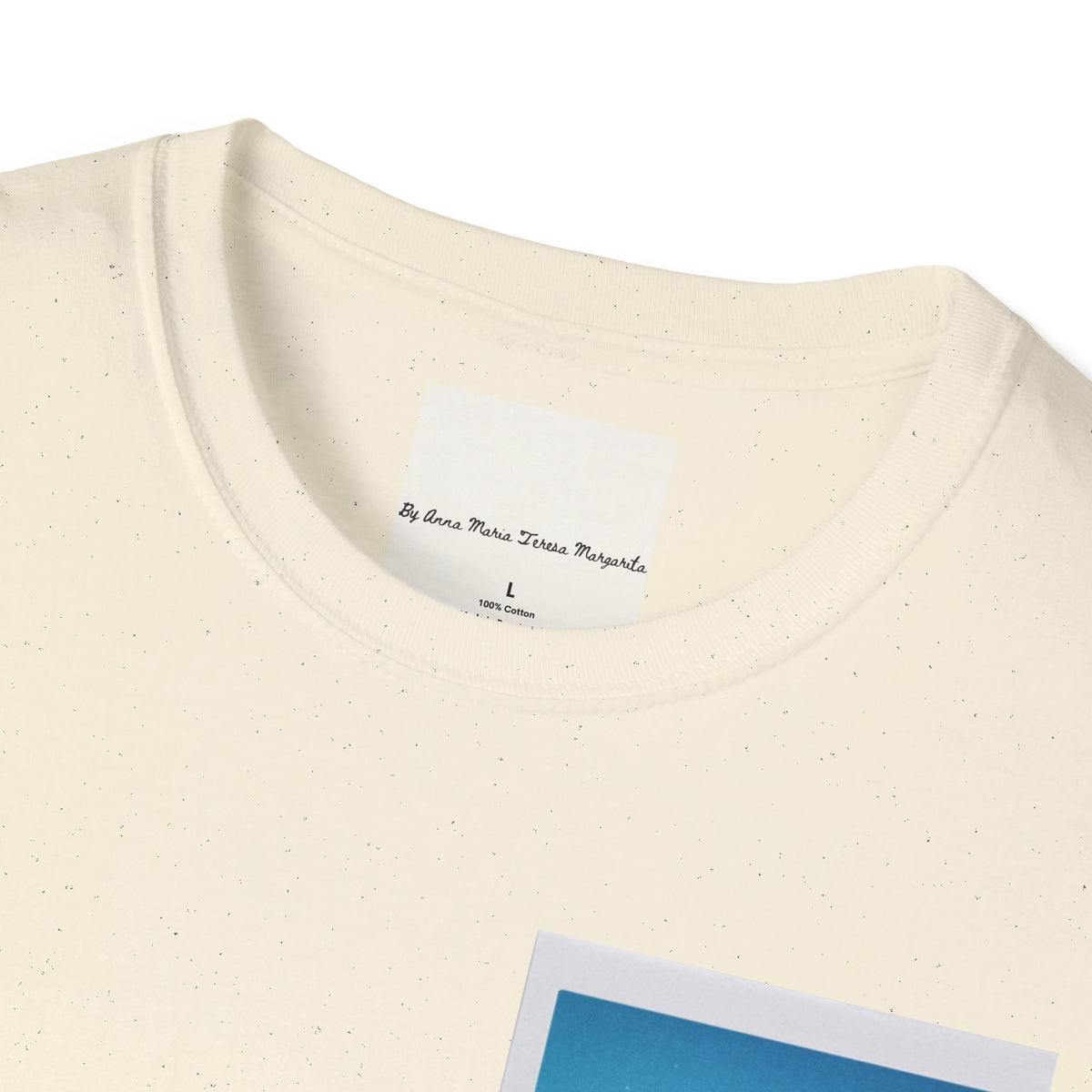 Barcelona Summer White/Natural/Navy T-Shirt