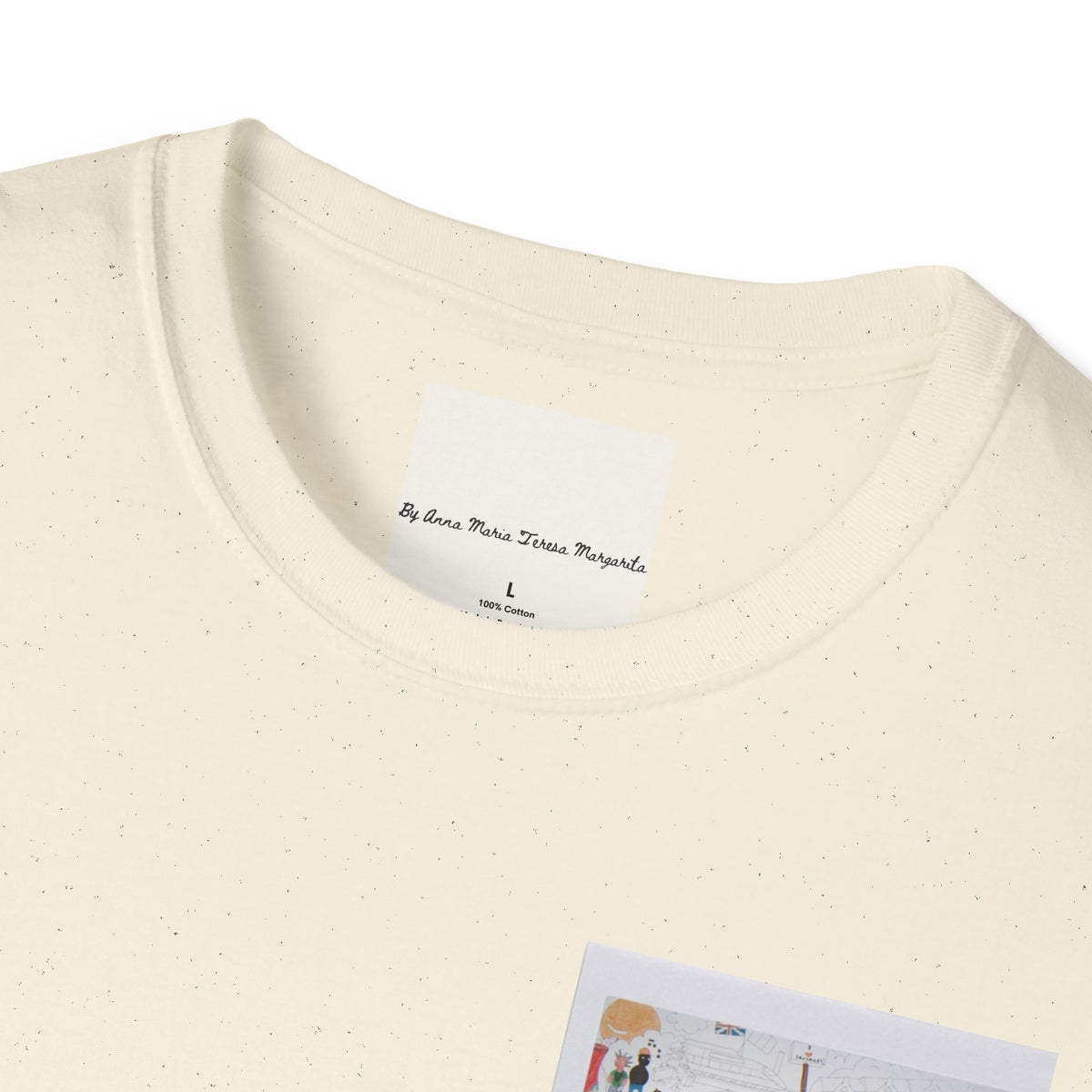 London Summer White/Natural/Navy T-Shirt