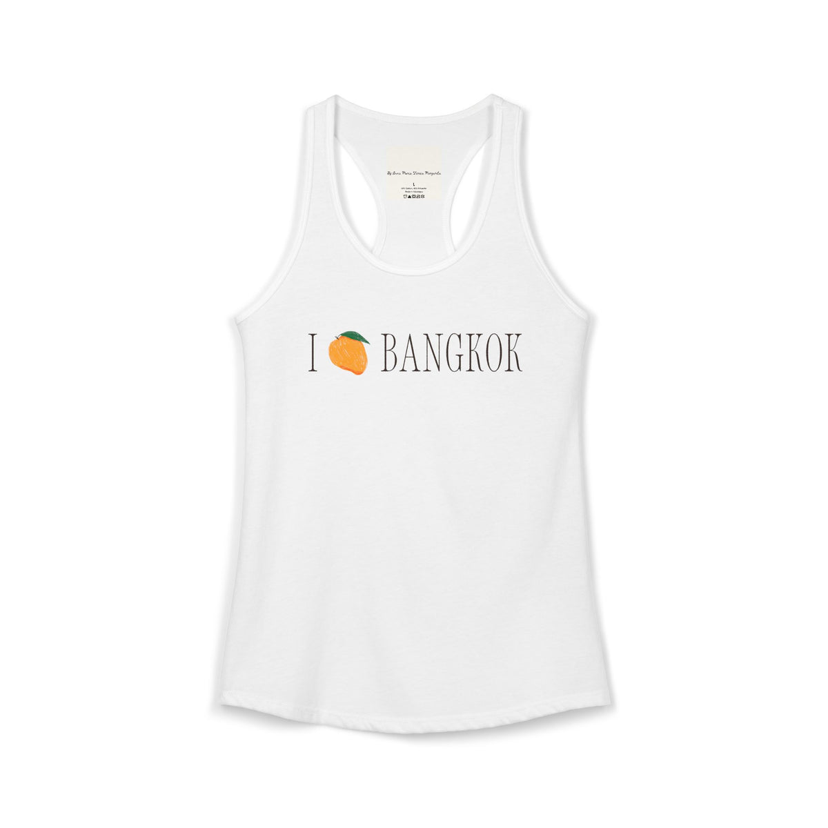 Bangkok Mango White Tank Top