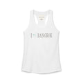 Bangkok Coconut Turquoise White Tank Top